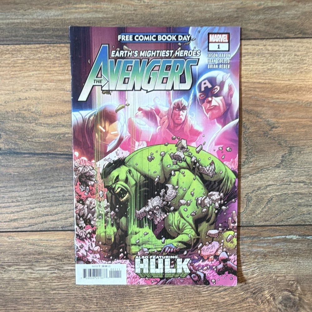Marvel Free Comic Book Day The Avengers #1 (2021) Hulk Iron Man Thor Ottley